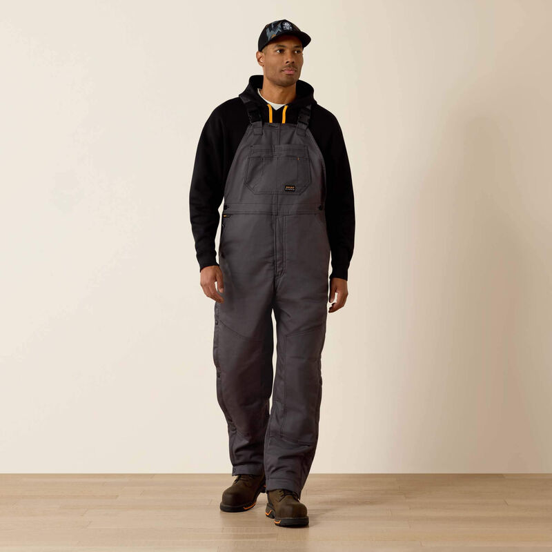 Rebar DuraCanvas Stretch Insulated Bib Front