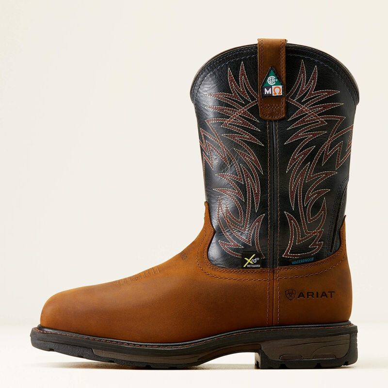 WorkHog MetGuard CSA Waterproof Composite Toe Work Boot Side