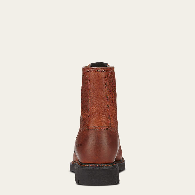 Cascade 8" Waterproof Work Boot Heel