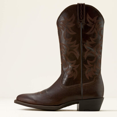 Heritage R Toe Western Boot Side