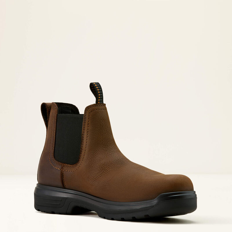 Turbo Chelsea CSA Waterproof Carbon Toe Work Boot Medial