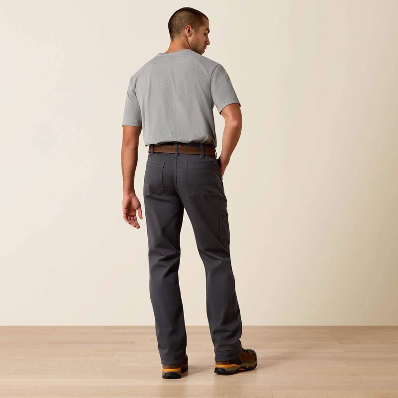 Rebar M4 Relaxed DuraStretch Washed Twill Dungaree Boot Cut Pant Image 2 of 6