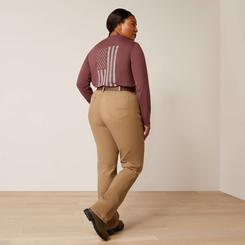 Rebar Perfect Rise Made Tough Straight Pant Back Plus