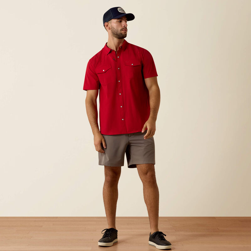 FrontierTough VentTEK Western Fitted Snap Shirt Full
