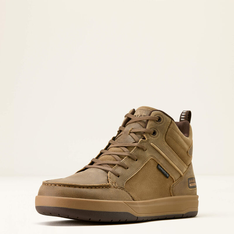 Outmatch Mid Composite Toe Work Shoe 3-4 Front