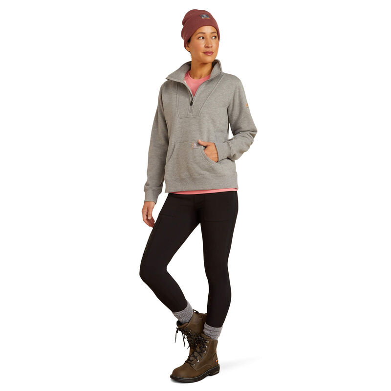 Rebar Traverse Funnel Neck Sweatshirt Full