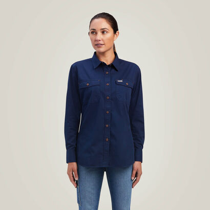 Rebar Washed Twill Work Shirt