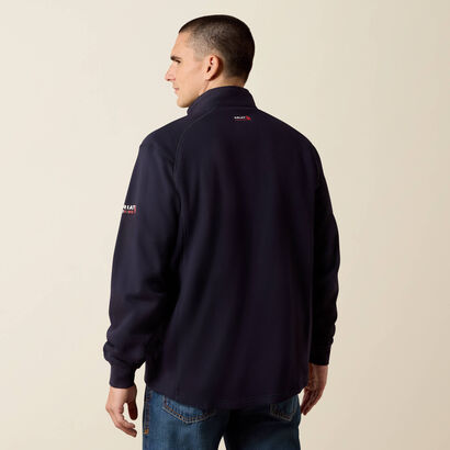 FR Rev 1/4 Zip Top Back