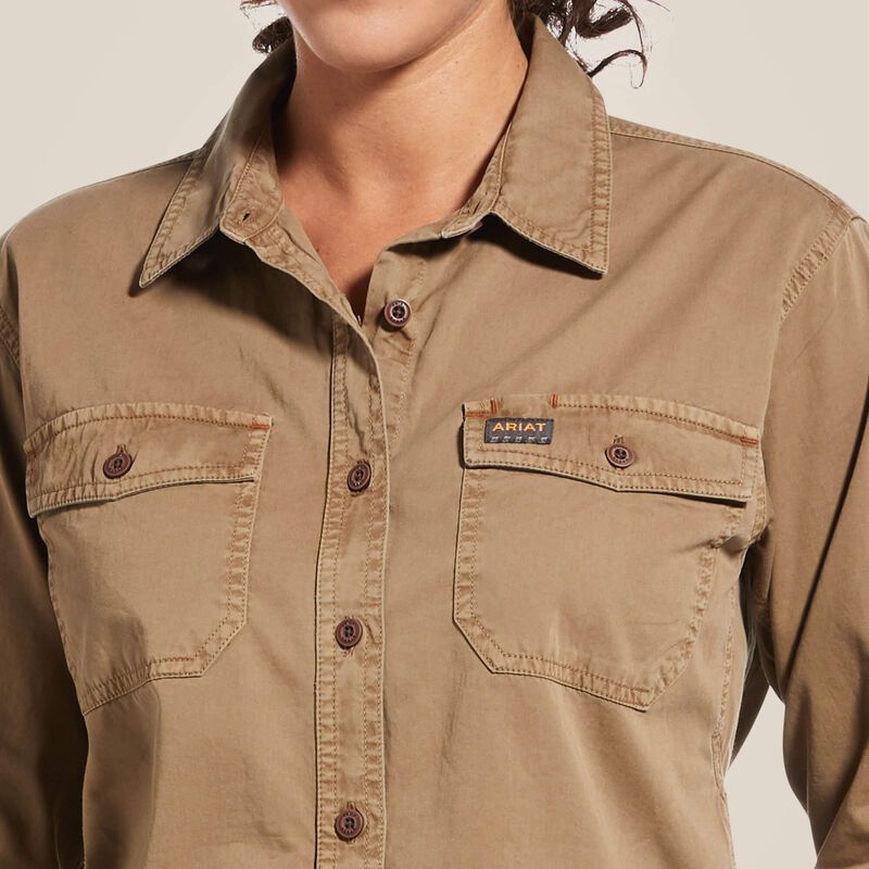 Rebar Washed Twill Work Shirt 02
