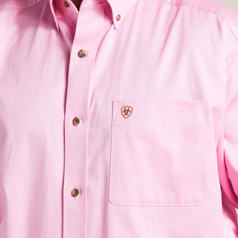 Solid Twill Classic Fit Shirt 02