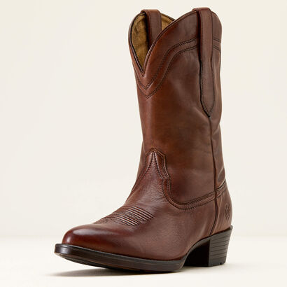 Grayson R Toe Western Boot 3-4 Front