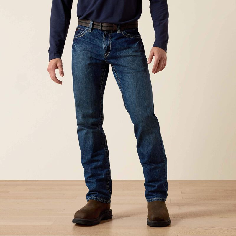 FR M4 Relaxed Boundary Boot Cut Jean Front