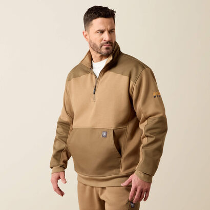 Rebar Workman Duracanvas 1/4 Zip Sweatshirt Front