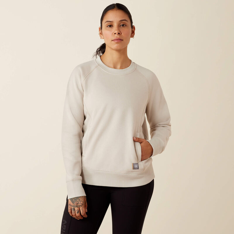 Rebar Lightweight Fleece Sweatshirt Front