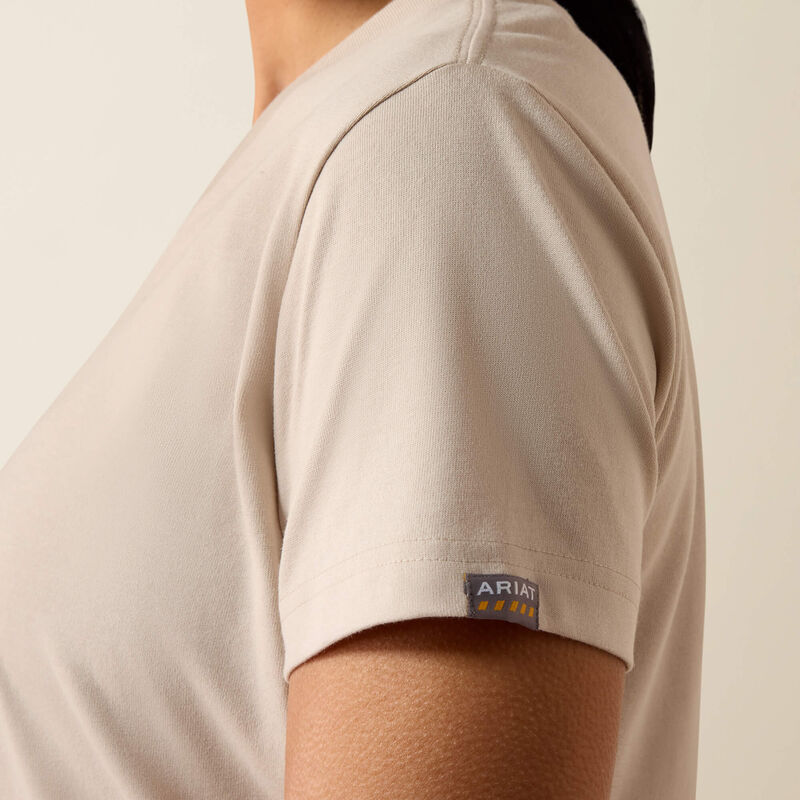 Rebar Cotton Strong Standard V-Neck T-Shirt 01