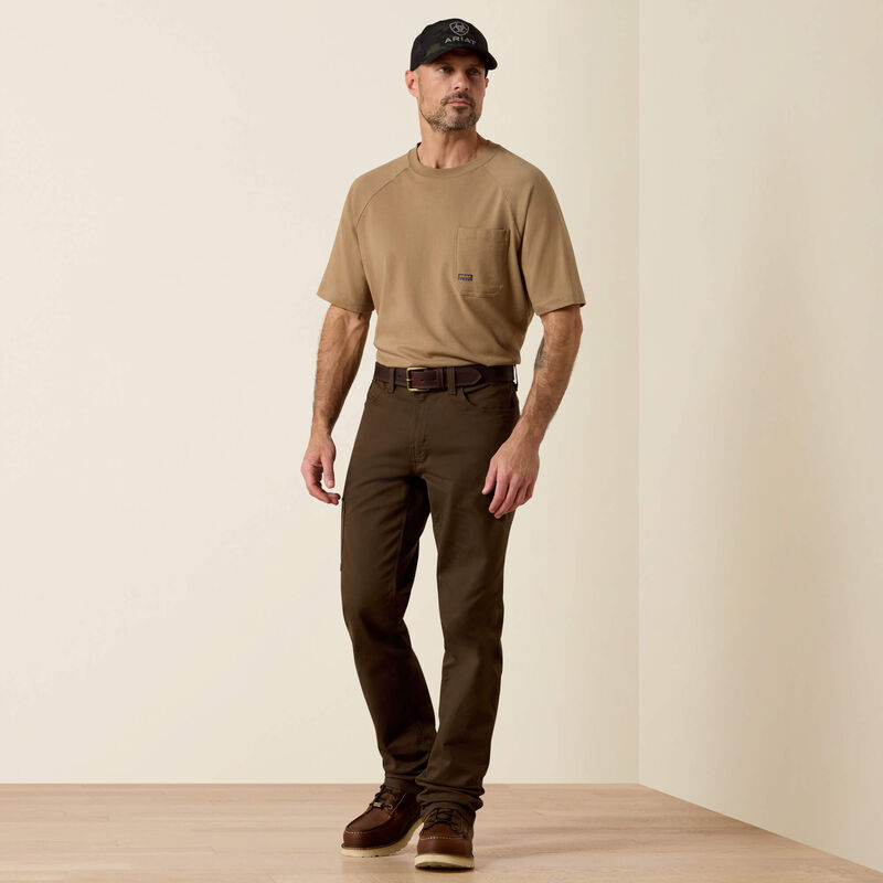 Rebar M4 Low Rise DuraStretch Made Tough Stackable Straight Leg Pant Image 3 of 5