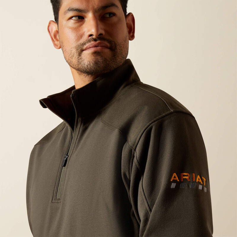 Rebar Workman Duracanvas 1/4 Zip Sweatshirt 02