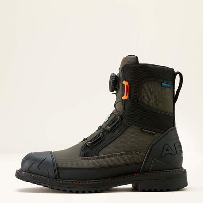 RigTEK Wildcat BOA 8" CSA Waterproof Wide Square Toe Composite Toe Work Boot Side