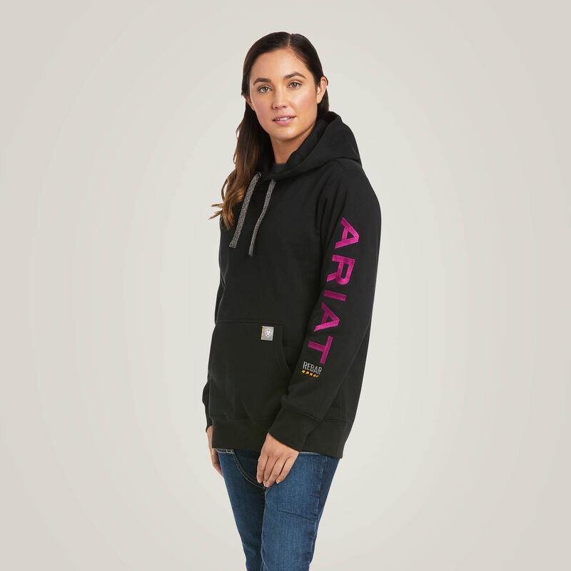 Rebar Graphic Hoodie Front