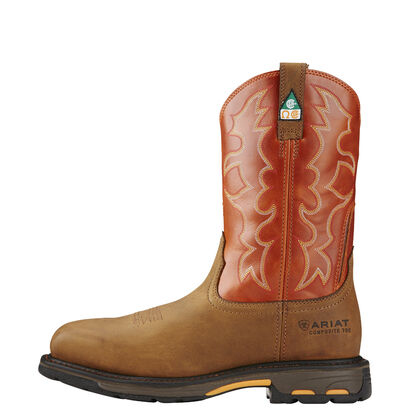 WorkHog Wide Square Toe CSA Composite Toe Work Boot