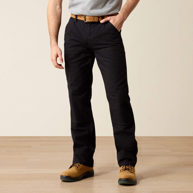 Rebar M4 Low Rise DuraStretch Made Tough Double Front Stackable Straight Leg Pant Image 1 of 6