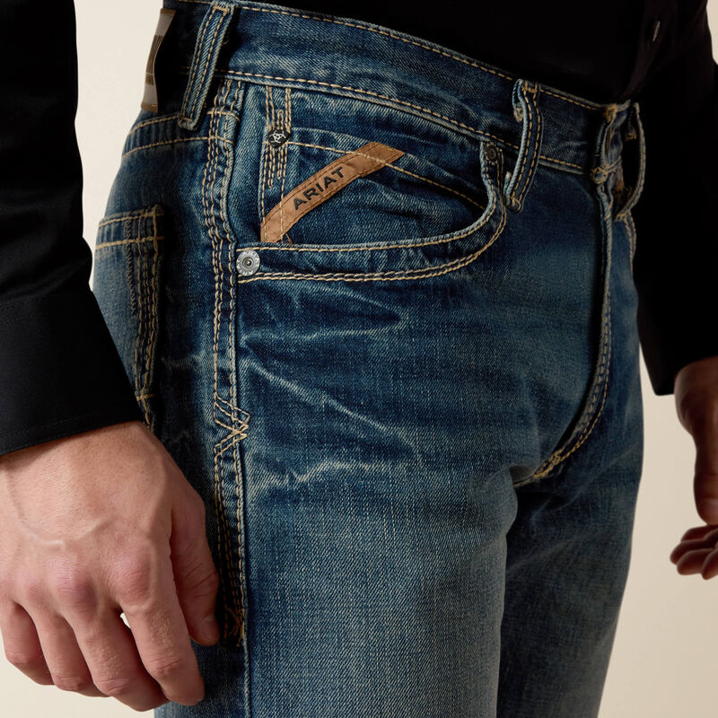 M5 Slim Boundary Stackable Straight Leg Jean 01