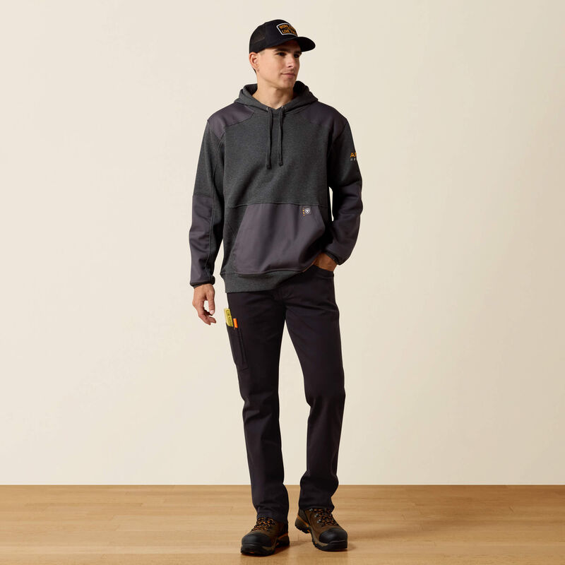 Rebar Workman DuraCanvas Hoodie Full