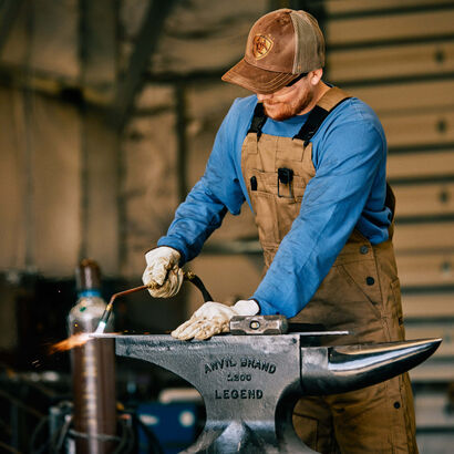 Rebar DuraCanvas Stretch Insulated Bib Lifestyle