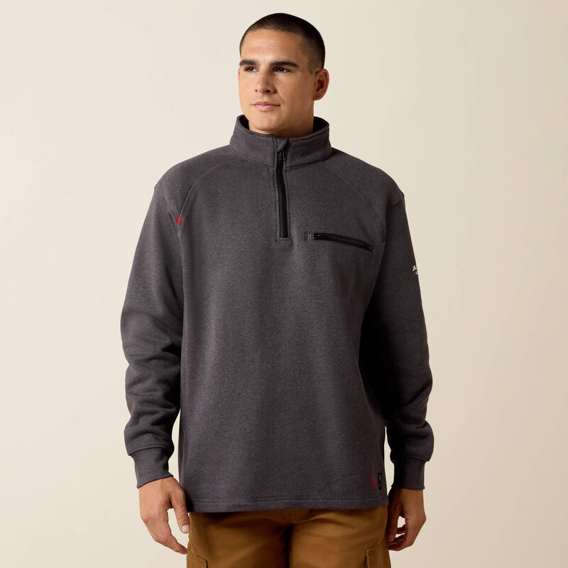 FR Rev 1/4 Zip Top Front