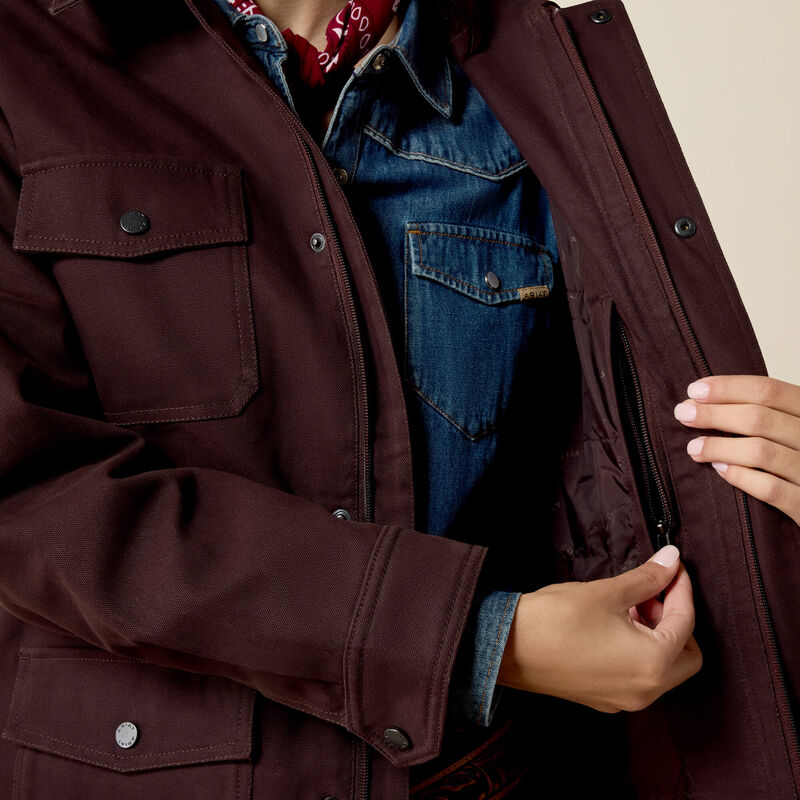 Western Canvas Chore Jacket 03