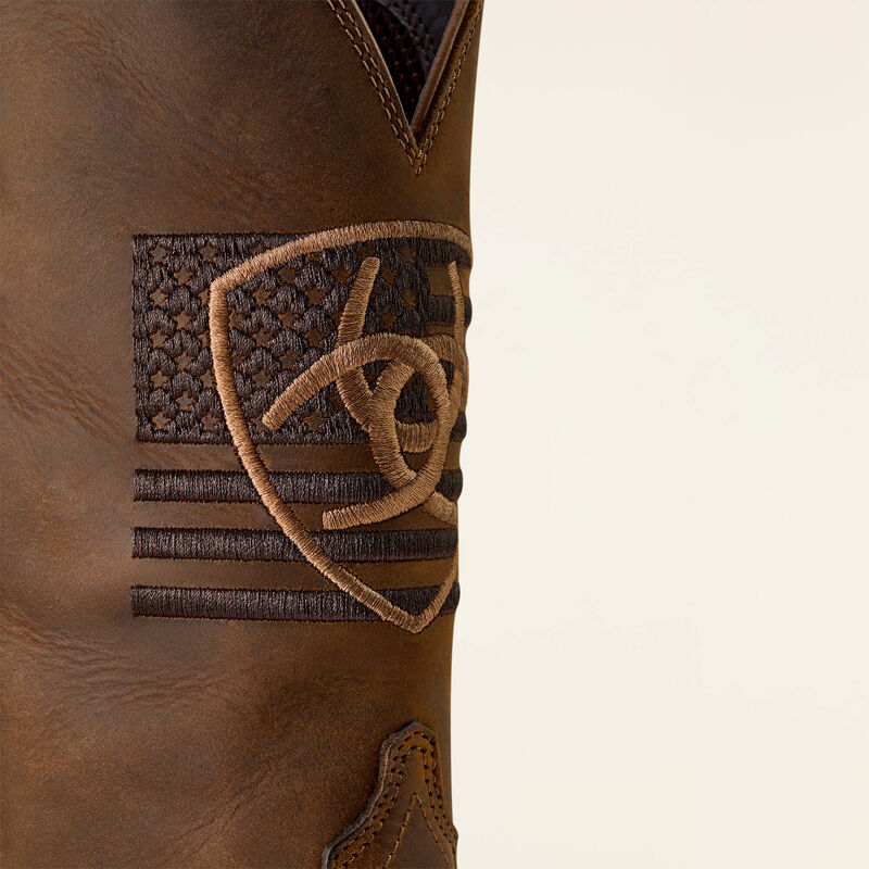 Sport Freedom Wide Square Toe Cowboy Boot 01