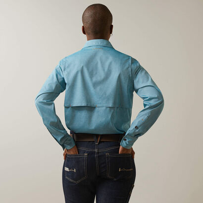 Rebar Made Tough VentTEK DuraStretch Work Shirt Back