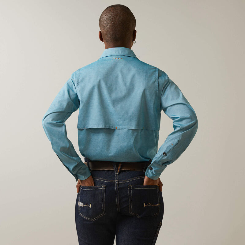 Rebar Made Tough VentTEK DuraStretch Work Shirt Back