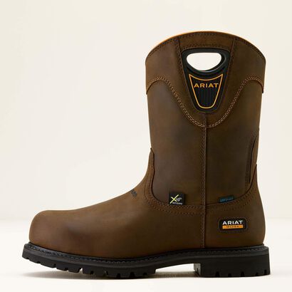 Longview Shock Shield MetGuard Waterproof Composite Toe Work Boot Side