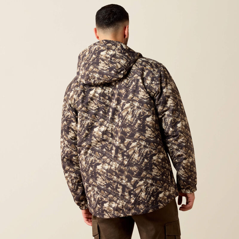 Rebar Stormshell Waterproof Insulated Jacket Back