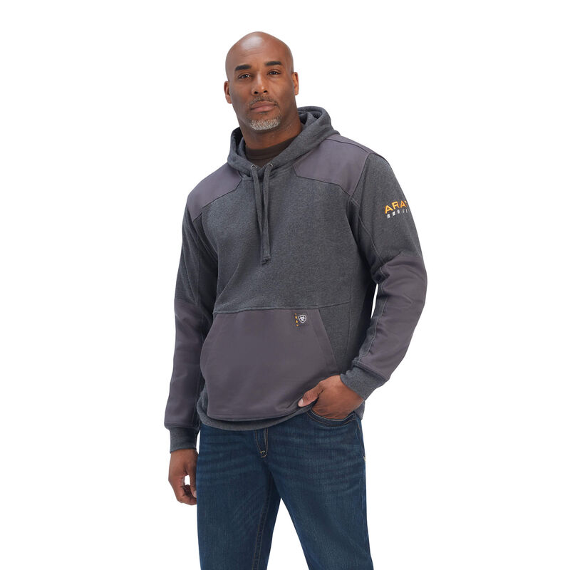 Rebar Workman DuraCanvas Hoodie Front