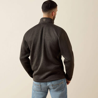 Caldwell Full Zip Sweater Back