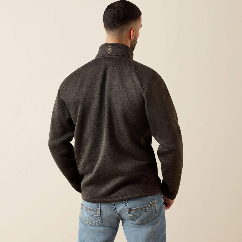 Caldwell Full Zip Sweater Back