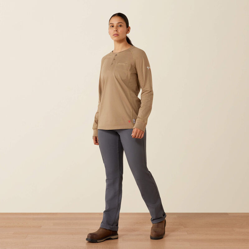 FR Air Henley Top Full