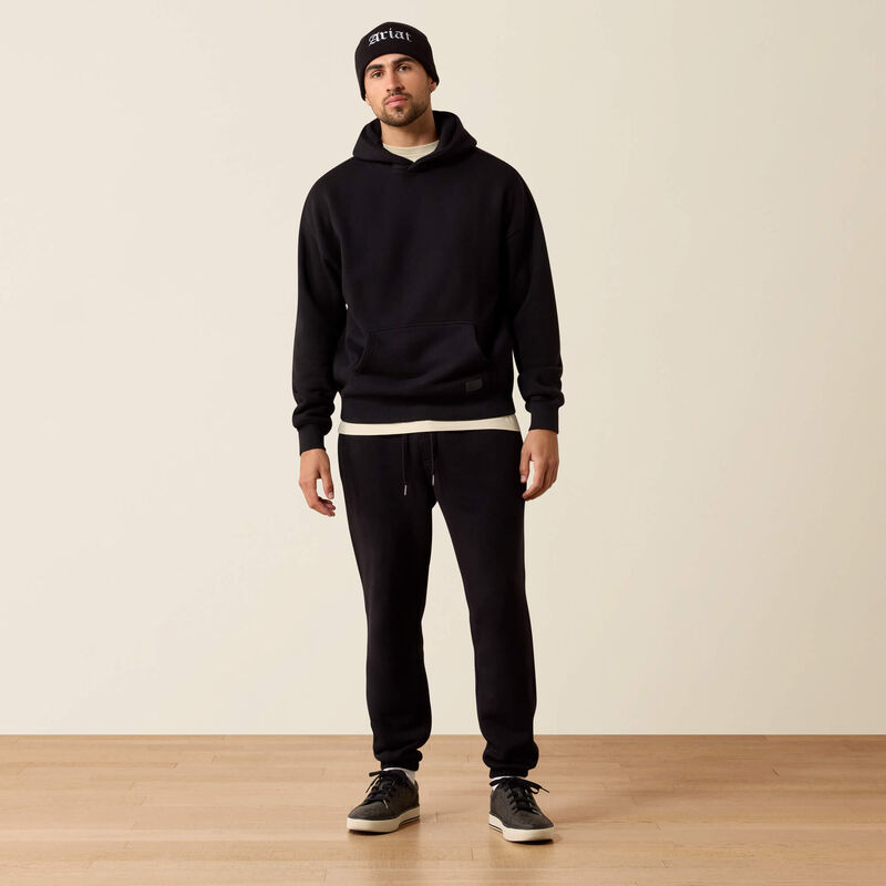 ToughStock Washed Heavyweight Fleece Hoodie Full