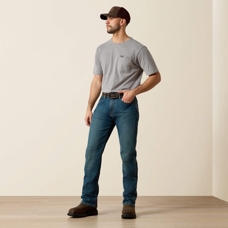 Rebar M4 Relaxed DuraStretch Basic Boot Cut Jean Full