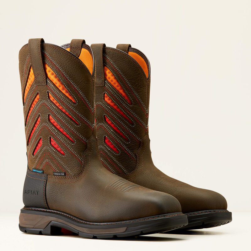 WorkHog XT VentTEK Waterproof Carbon Toe Work Boot Pair