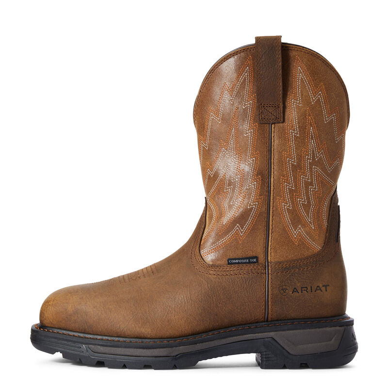 Big Rig Composite Toe Work Boot Side