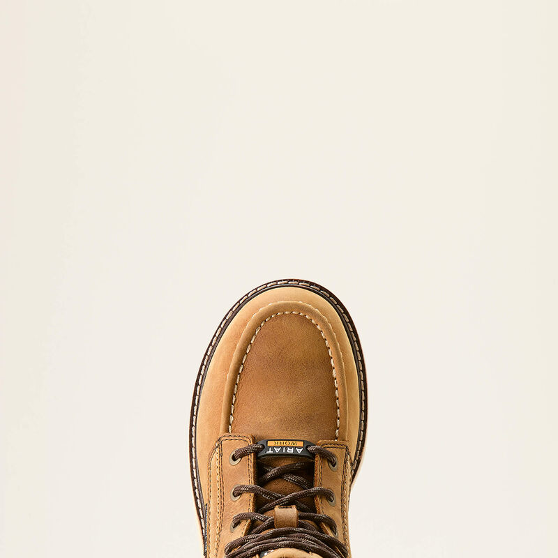 Rebar Wedge Moc Toe Waterproof Composite Toe Work Boot Toe
