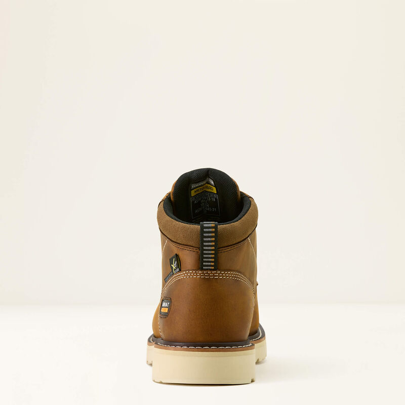 Rebar Lift Chukka MetGuard Composite Toe Work Boot Heel
