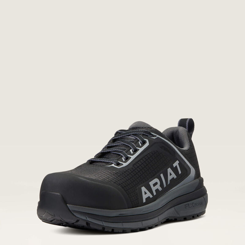 Outpace Composite Toe Work Shoe 3-4 Front