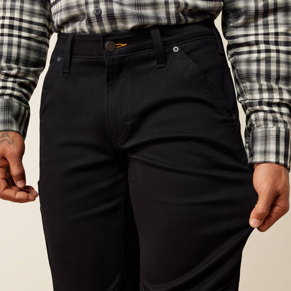 Rebar M4 Relaxed DuraStretch Washed Twill Dungaree Boot Cut Pant Back
