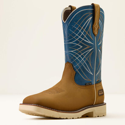 Activator Waterproof Steel Toe Work Boot 3-4 Front