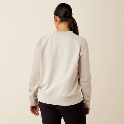 Rebar Lightweight Fleece Sweatshirt Back