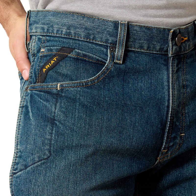 Rebar M4 Relaxed DuraStretch Basic Boot Cut Jean 01